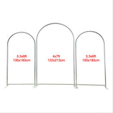 Set of Arch Backdrop Stand Aluminum Alloy Material Wedding Birthday Party Stage Decoration