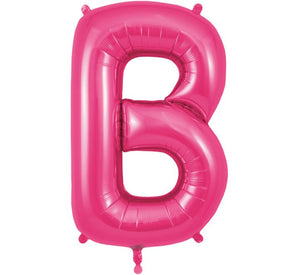 34in Letter Foil Balloon Pink