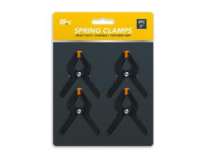 3" Spring Clamps 4pk DIY