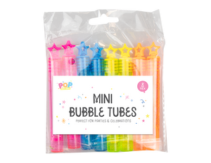 Mini Bubble Tubes - 8 Pack Party Fun